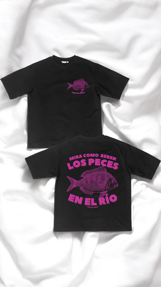 Mira Como Beben Los Peces En El Río