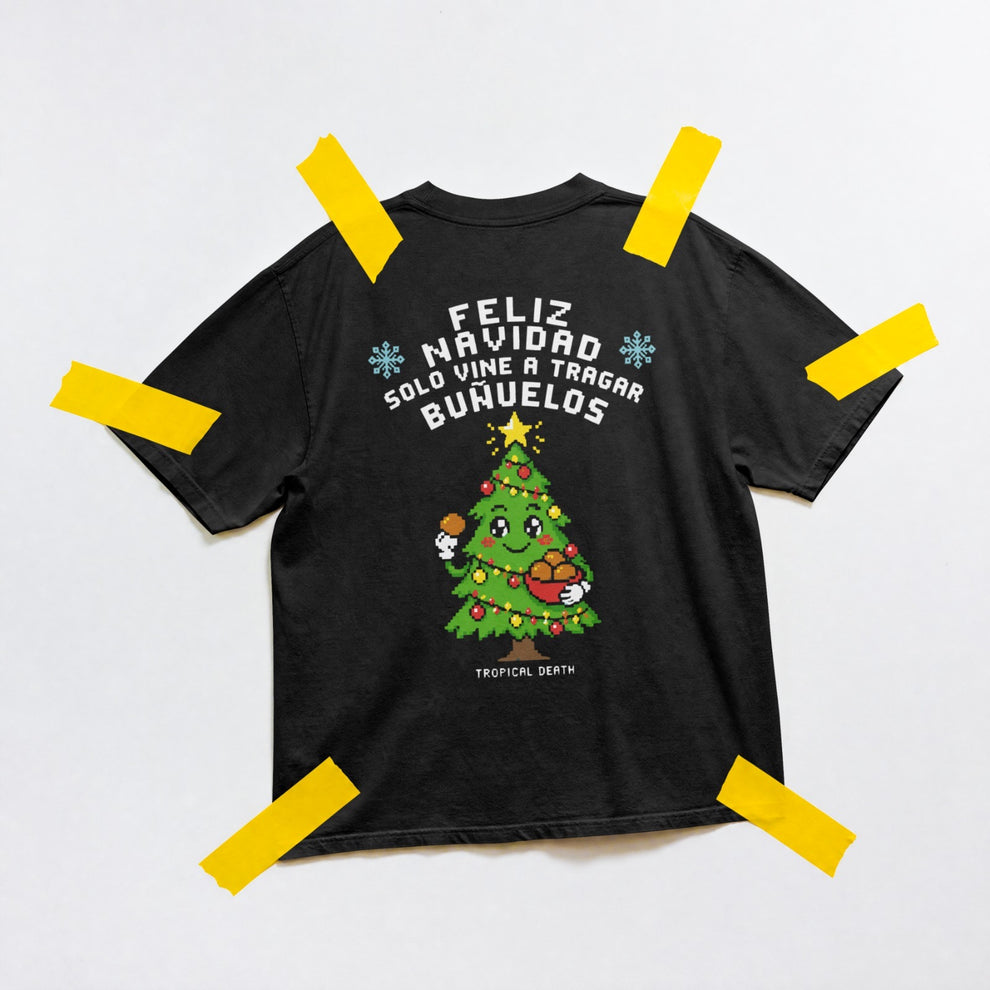 Feliz Navidad Solo Vine A Tragar Buñuelos
