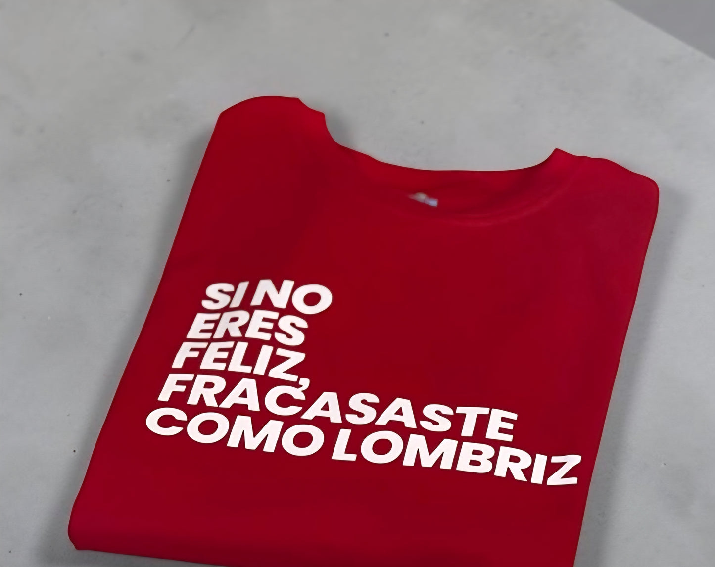 Si No Eres Feliz, Fracasaste Como Lombriz